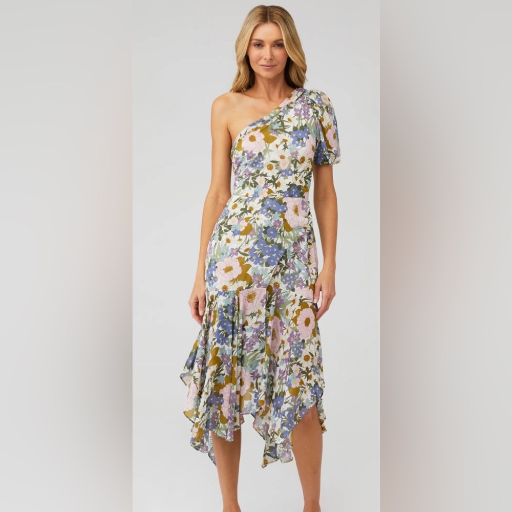 NWT ASTR Santorini Midi Dress